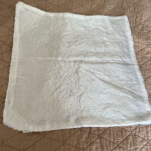 Slytherin Reversible Sequin White Pillow Cover Harry Potter symbol zipper 15”x15 - Picture 3 of 7